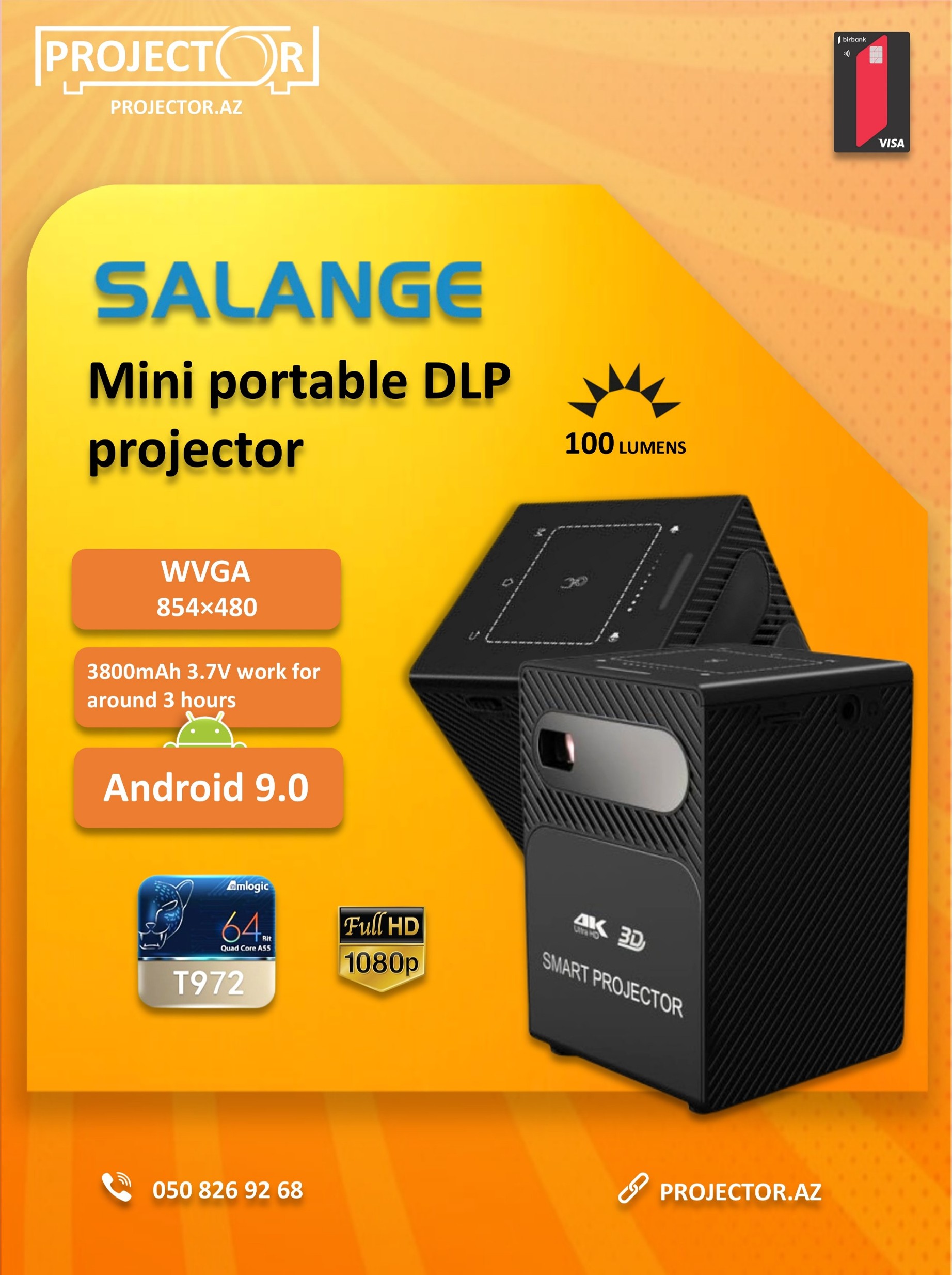 Salange Mini Projector