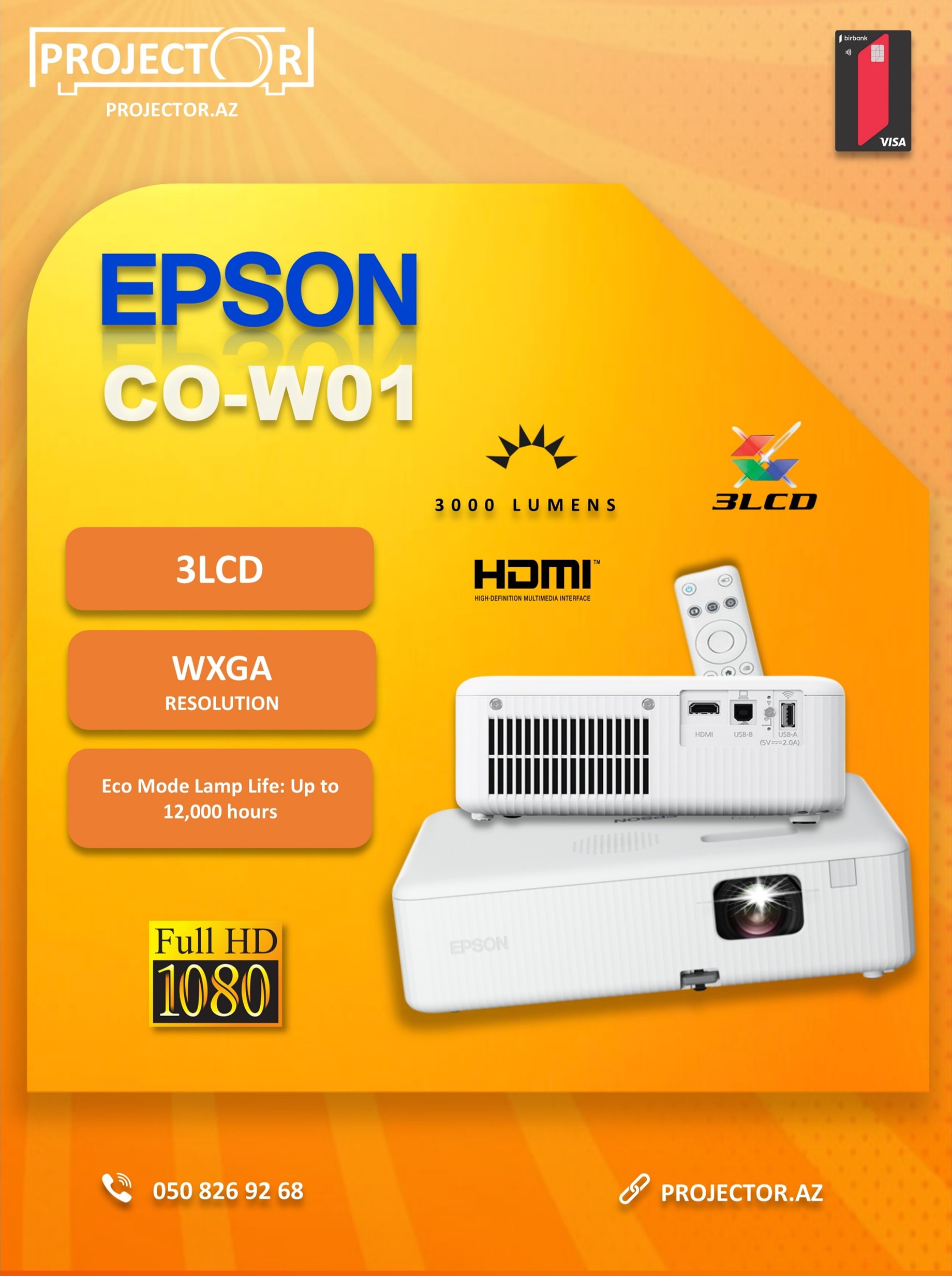 Epson CO-W01 Pro