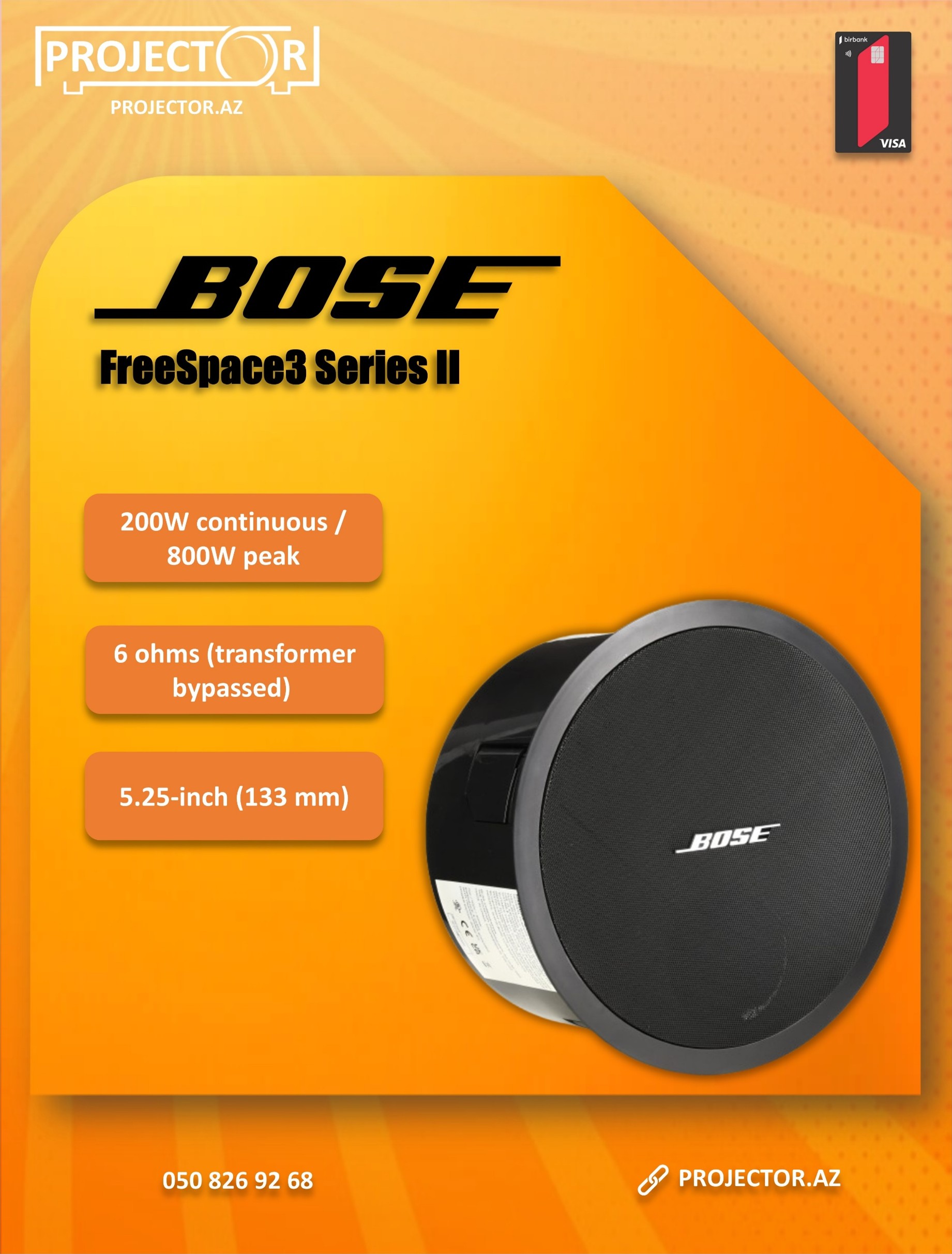 Bose freespace 3 series ii